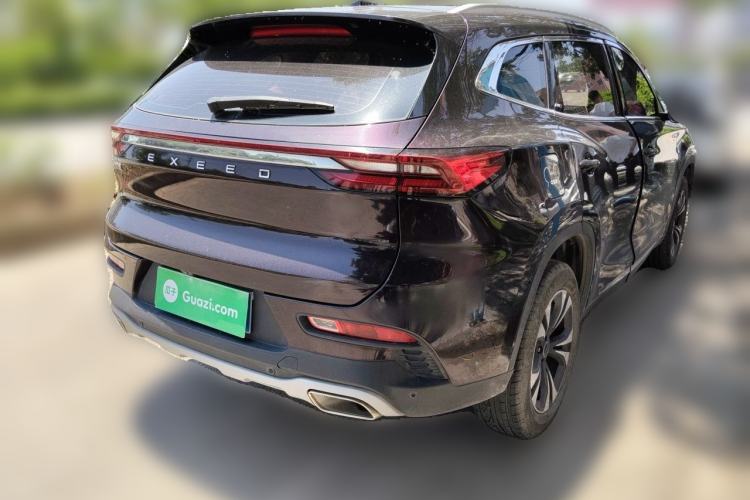 Used EXEED TX 2019 1.6T Four-Wheel Drive Platinum Edition Rear Right 45 Deg
