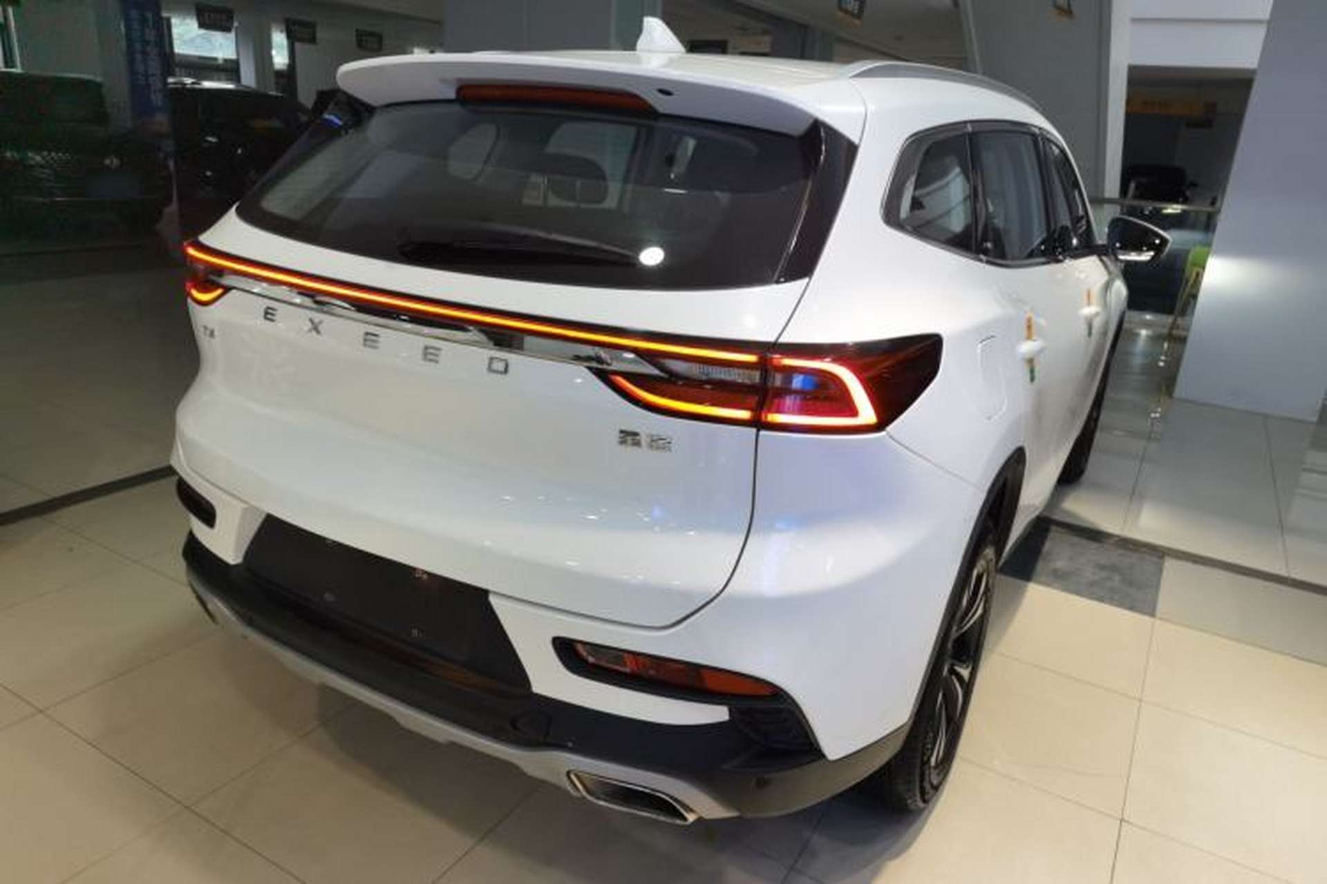 Used EXEED TX 2019 1.6T Four-Wheel Drive Platinum Edition Rear Right 45 Deg