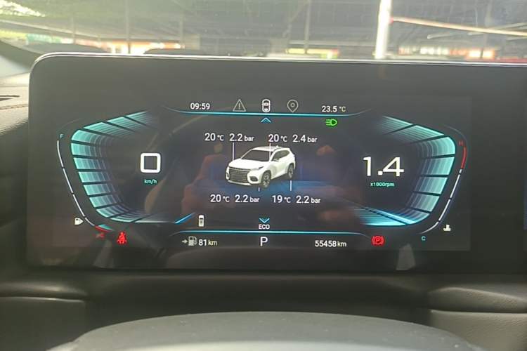 Used EXEED TX 2021 Super All-Wheel Drive Version 1.6T Four-Wheel Drive Super Power No. 2 Instrument Cluster