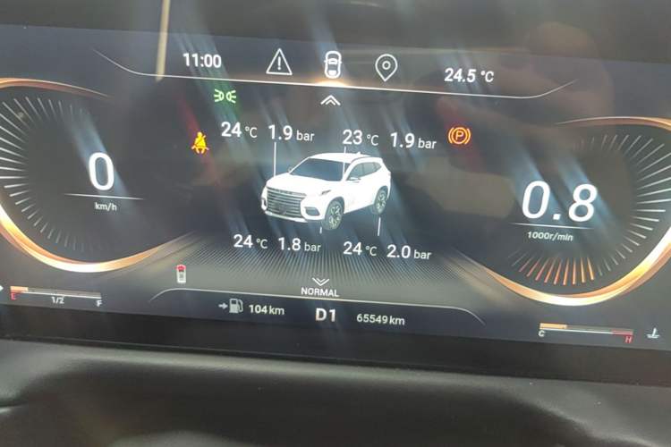 Used EXEED TX 2021 Super All-Wheel Drive Version 1.6T Four-Wheel Drive Super Power No.1 Instrument Cluster
