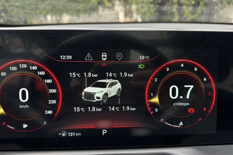 Used EXEED TX 2021 1.6T Two-Wheel Drive Superpower No. 3 Instrument Cluster