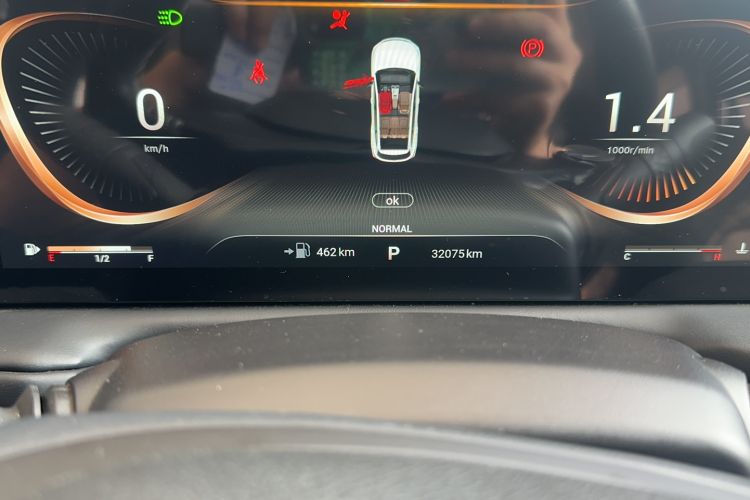 Used EXEED TX 2021 Super All-Wheel Drive Version 1.6T Four-Wheel Drive Super Power No.1 Odometer Close Up