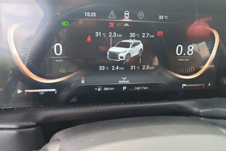 Used EXEED TX 2021 1.6T Two-Wheel Drive Superpower No. 3 Instrument Cluster