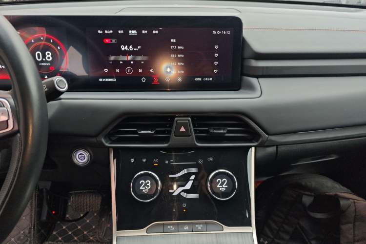 Used EXEED TX 2021 Super All-Wheel Drive Version 1.6T Four-Wheel Drive Super Power No. 2 Audio And AC Panel