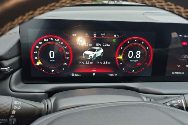 Used EXEED TX 2021 Super All-Wheel Drive Version 1.6T Four-Wheel Drive Super Power No. 2 Instrument Cluster