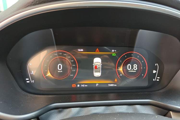 Used EXEED TX 2021 Classic Edition 1.6T Two-Wheel Drive Starry Version Instrument Cluster