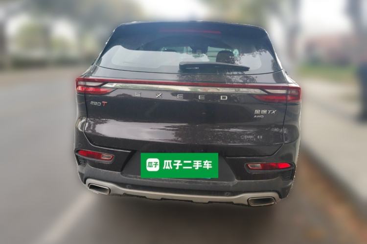 Used EXEED TX 2021 Super All-Wheel Drive Version 1.6T Four-Wheel Drive Super Power No. 2 Rear