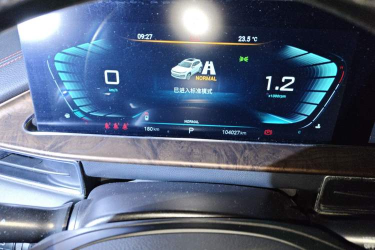 Used EXEED Zhuifeng 2019 1.6T DCT StarRui Edition Odometer Close Up