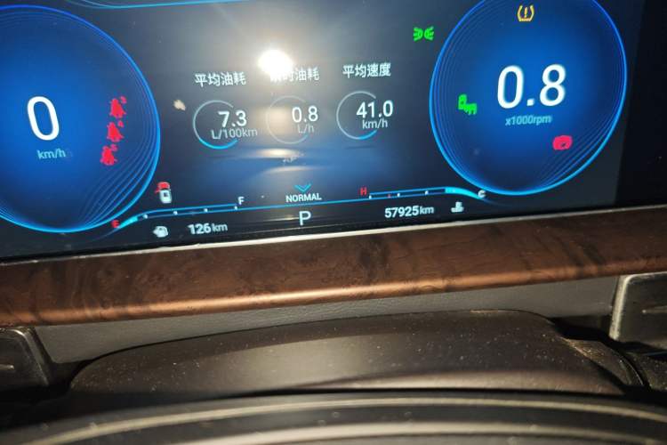 Used EXEED Zhuifeng 2019 1.6T DCT StarRui Edition Odometer Close Up