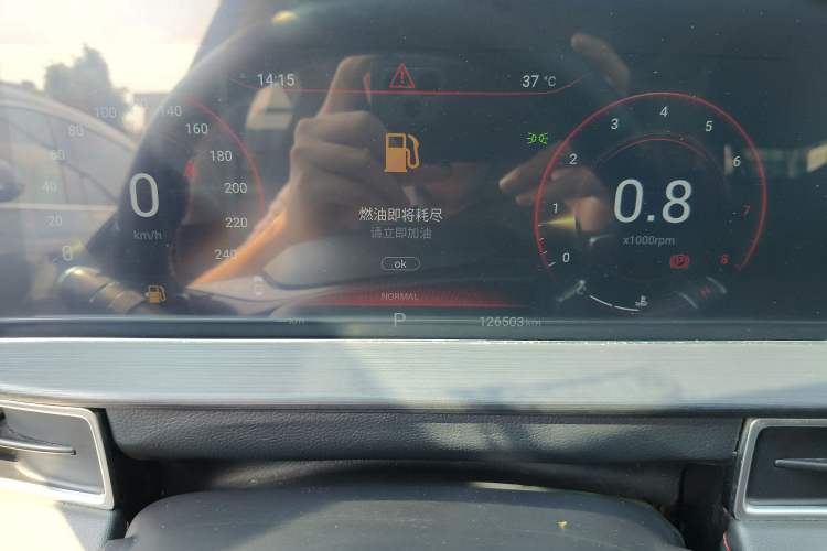 Used EXEED Zhuifeng 2019 1.6T DCT Starry Edition Odometer Close Up