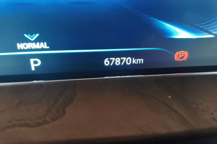 Used EXEED Zhuifeng 2019 1.6T DCT StarRui Edition Odometer Close Up