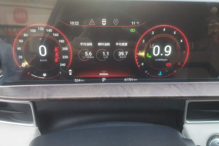 Used EXEED Zhuifeng 2019 1.6T DCT Star Prestige Edition Odometer Close Up