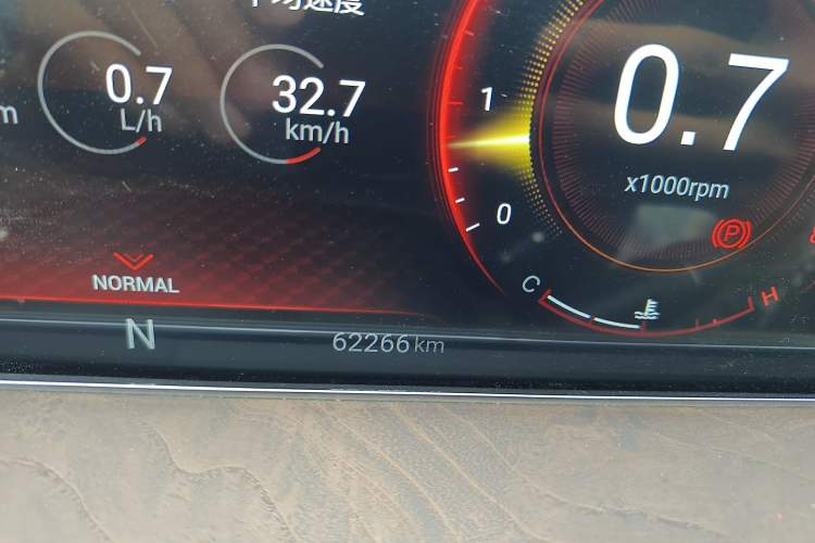Used EXEED Zhuifeng 2019 1.6T DCT StarRui Edition Odometer Close Up