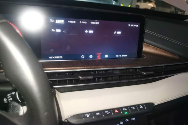 Used EXEED Zhuifeng 2019 1.6T DCT Star Prestige Edition Audio And AC Panel
