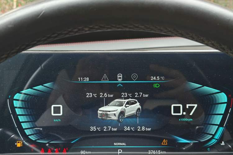 Used EXEED Zhuifeng 2019 1.6T DCT StarRui Edition Odometer Close Up