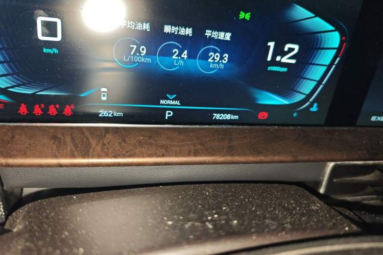 Used EXEED Zhuifeng 2019 1.6T DCT StarRui Edition Odometer Close Up