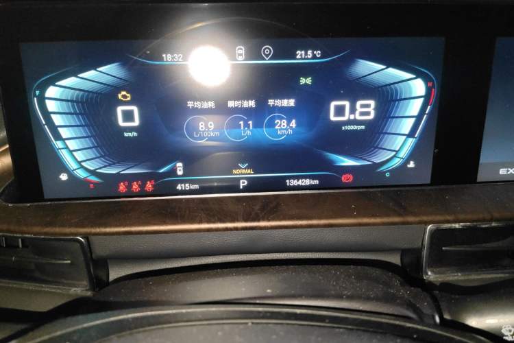 Used EXEED Zhuifeng 2019 1.6T DCT StarRui Edition Odometer Close Up