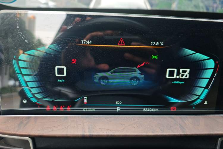 Used EXEED Zhuifeng 2020 Chasing the Waves Edition 1.5T CVT Xingrui Version Instrument Cluster