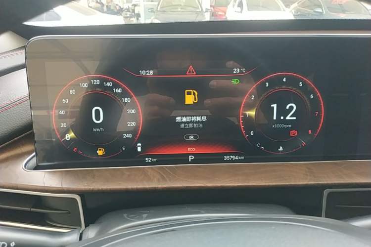 Used EXEED Zhuifeng 2020 Chasing the Waves Edition 1.5T CVT Starry Edition Instrument Cluster