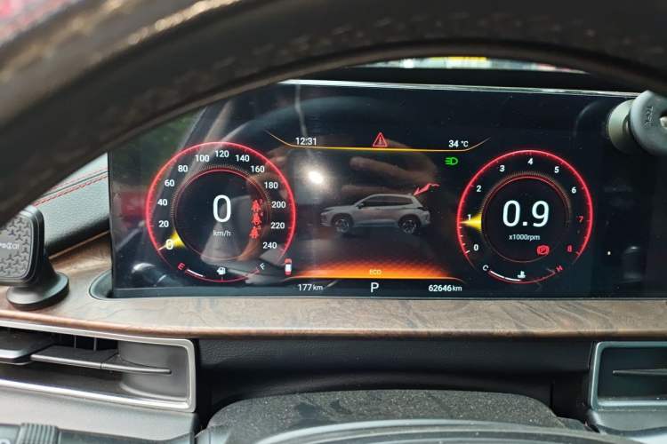 Used EXEED Zhuifeng 2020 Chasing the Waves Edition 1.5T CVT Xingrui Version Instrument Cluster