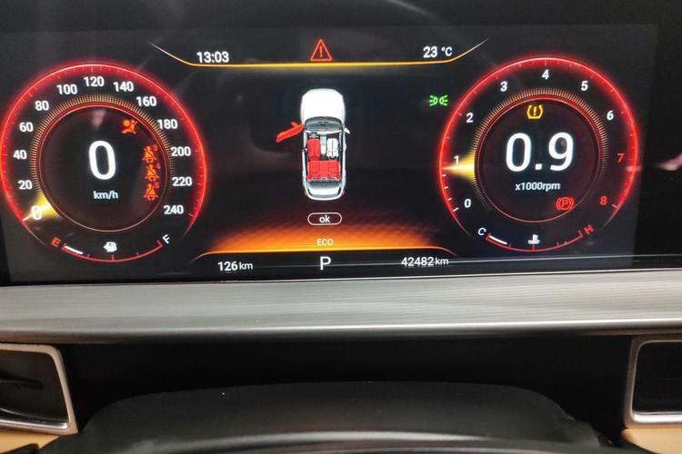 Used EXEED Zhuifeng 2020 Chasing the Waves Edition 1.5T CVT Xingrui Version Odometer Close Up