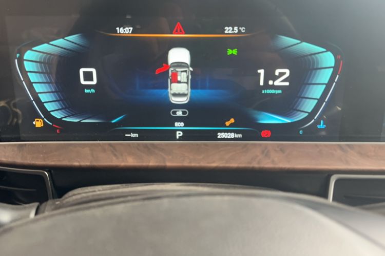 Used EXEED Zhuifeng 2020 Chasing the Waves Edition 1.5T CVT Starry Edition Odometer Close Up