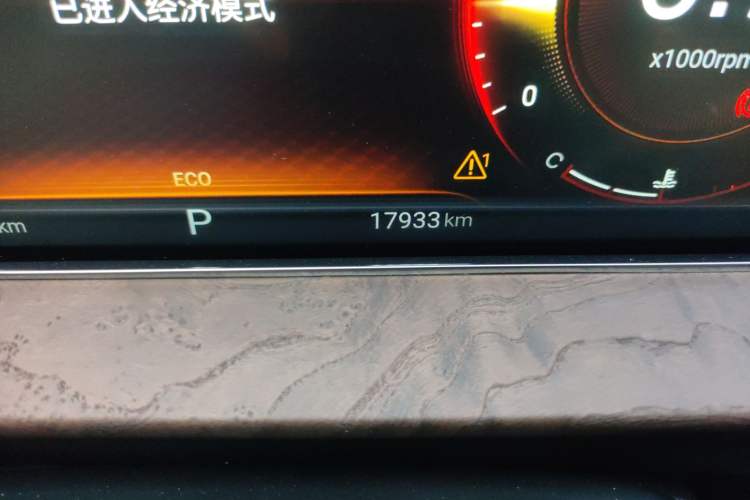 Used EXEED Zhuifeng 2020 Chasing the Waves Edition 1.5T CVT Xingrui Version Odometer Close Up