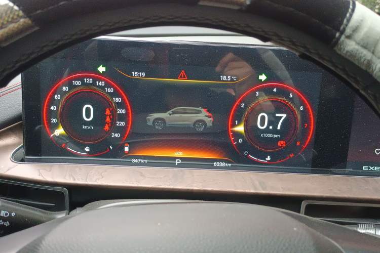 Used EXEED Zhuifeng 2020 Chasing the Waves Edition 1.5T CVT Xingrui Version Instrument Cluster
