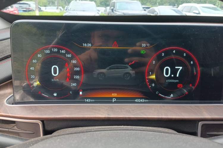 Used EXEED Zhuifeng 2020 Chasing the Waves Edition 1.5T CVT Xingrui Version Instrument Cluster