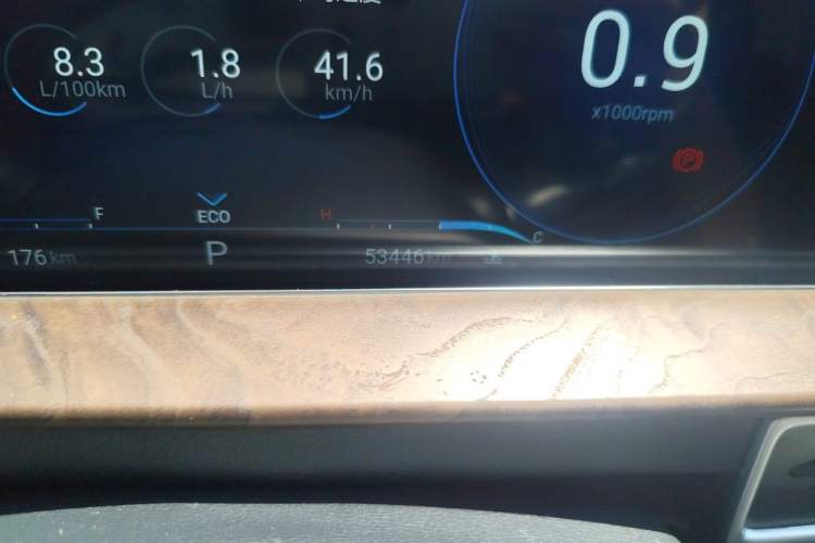 Used EXEED Zhuifeng 2020 Chasing the Waves Edition 1.5T CVT Xingrui Version Odometer Close Up