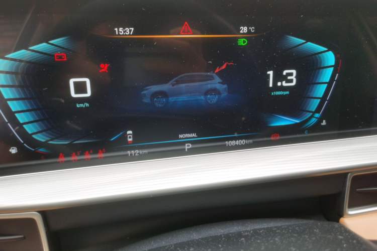 Used EXEED Zhuifeng 2020 1.6T DCT StarRui Edition Odometer Close Up