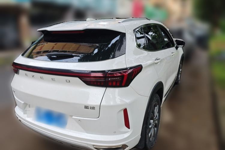 Used EXEED Zhuifeng 2020 Chasing the Waves Edition 1.5T CVT Starry Edition Rear Right 45 Deg