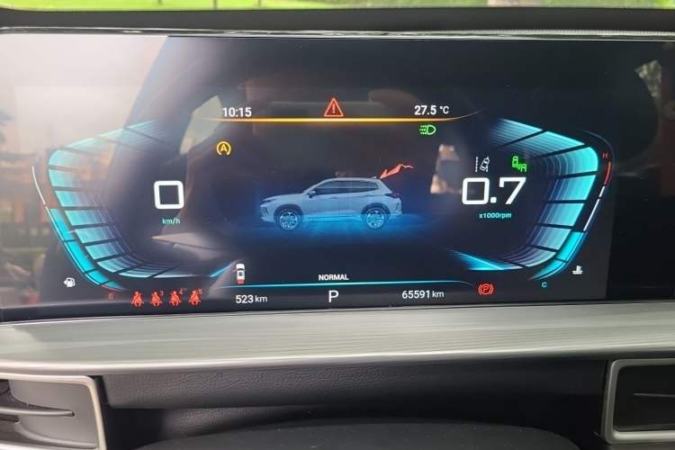 Used EXEED Zhuifeng 2021 Versailles 1.6T DCT Star Prestige Edition Instrument Cluster