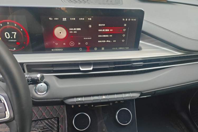 Used EXEED Zhuifeng 2021 Versailles Edition 1.6T DCT StarRui Version Audio And AC Panel