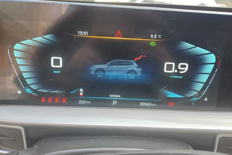 Used EXEED Zhuifeng 2021 Versailles Edition 1.6T DCT StarRui Version Instrument Cluster