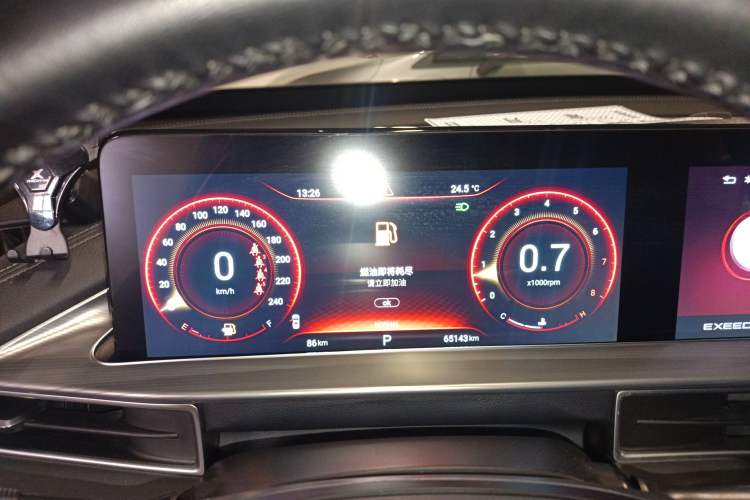 Used EXEED Zhuifeng 2021 Versailles Edition 1.6T DCT StarRui Version Instrument Cluster