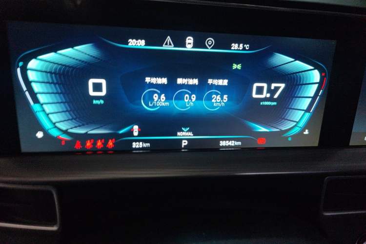 Used EXEED Zhuifeng 2021 Versailles Edition 1.6T DCT StarRui Version Instrument Cluster