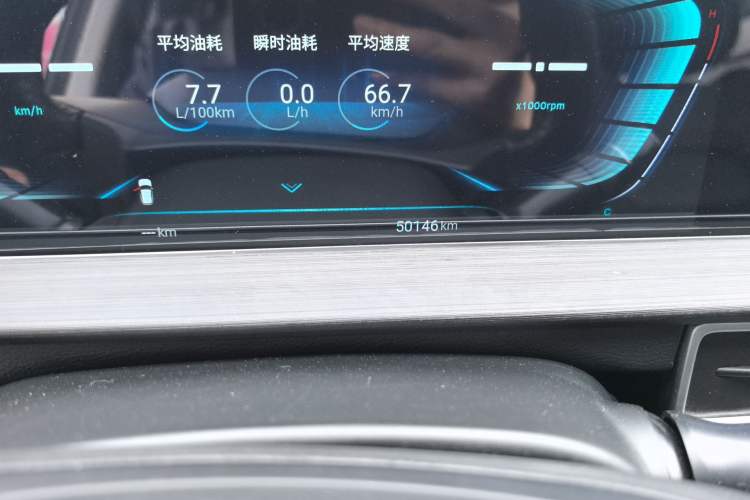 Used EXEED Zhuifeng 2021 Versailles Edition 1.6T DCT Starry Edition Odometer Close Up
