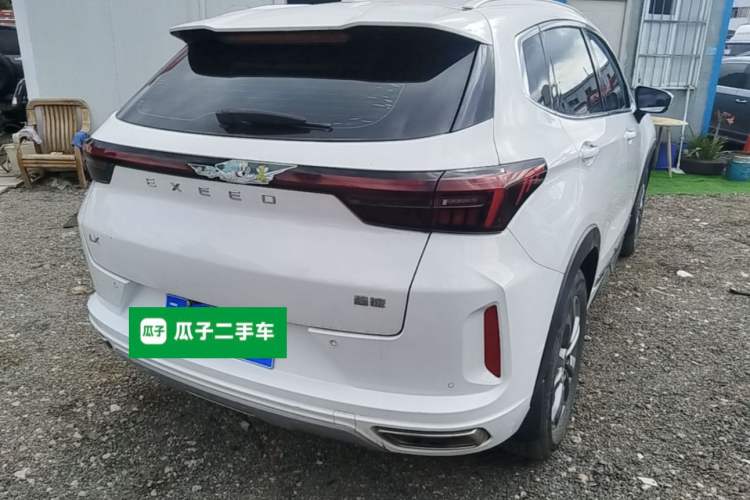 Used EXEED Zhuifeng 2021 1.6T DCT Verso Edition Rear Right 45 Deg