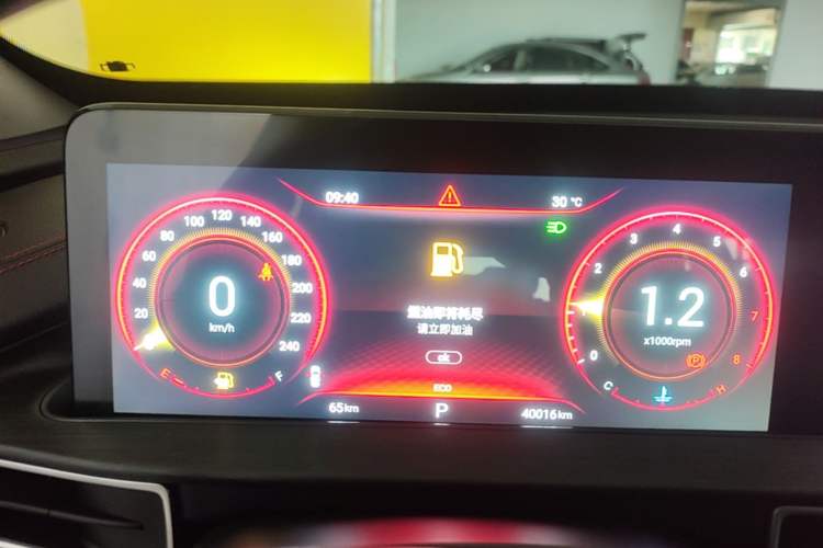 Used EXEED Zhuifeng 2022 Chasing the Waves Edition 1.5T CVT Wind-Chasing Edition Instrument Cluster