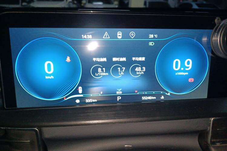 Used EXEED Zhuifeng 2022 Chasing the Waves Edition 1.5T CVT Wind-Chasing Edition Instrument Cluster