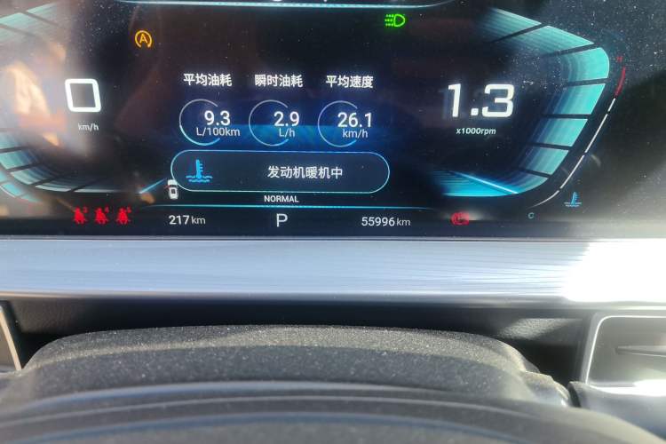 Used EXEED Zhuifeng 2022 Versailles 1.6T DCT "Chasing the Wind" Edition Odometer Close Up