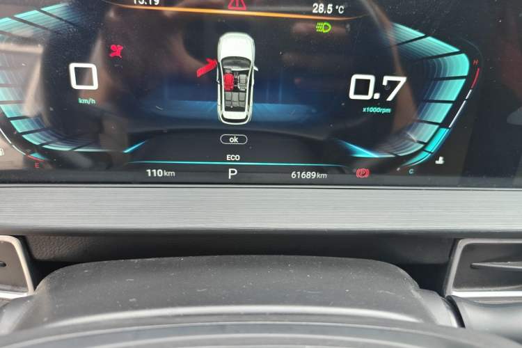 Used EXEED Zhuifeng 2022 Chasing the Waves Edition 1.5T CVT Wind-Chasing Edition Odometer Close Up