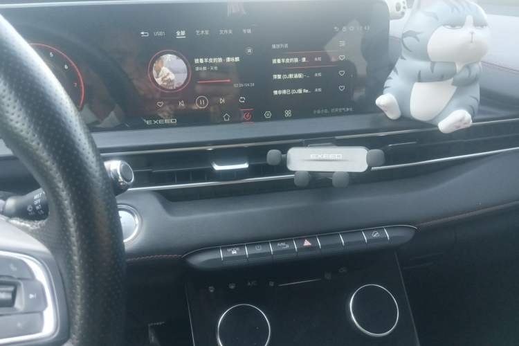 Used EXEED Zhuifeng 2022 Chasing the Waves Edition 1.5T CVT Wind-Chasing Edition Audio And AC Panel