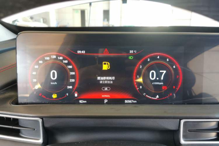 Used EXEED Zhuifeng 2022 Versailles Edition 1.6T DCT Yu Feng Xing Version Instrument Cluster