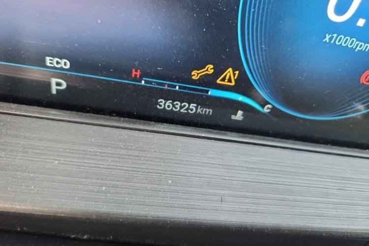 Used EXEED Zhuifeng 2022 Chasing the Waves Edition 1.5T CVT Good Things Peanut Edition Odometer Close Up
