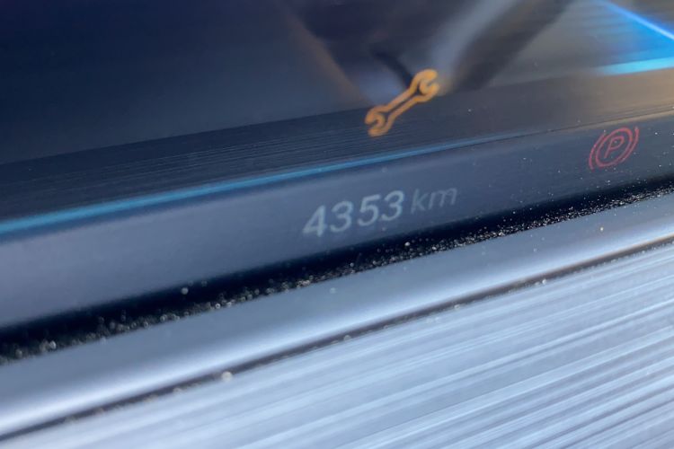 Used EXEED Zhuifeng 2022 Chasing the Waves Edition 1.5T CVT Good Things Peanut Edition Odometer Close Up