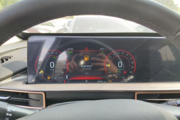 Used EXEED Zhuifeng 2022 Chasing the Waves Edition 1.5T CVT Wind-Chasing Edition Odometer Close Up