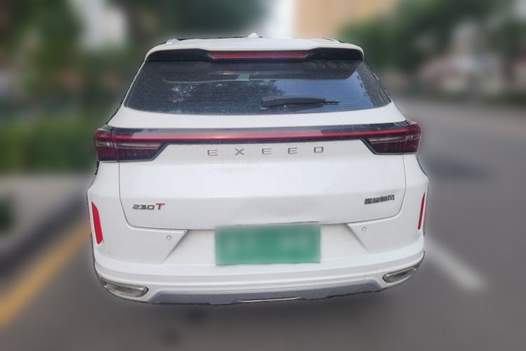 Used EXEED Zhuifeng 2022 Chasing the Waves Edition 1.5T CVT Good Things Peanut Edition Rear