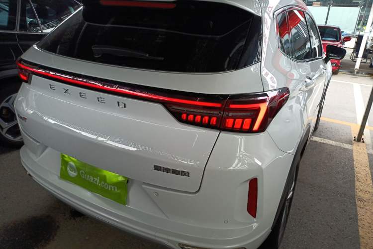 Used EXEED Zhuifeng 2022 Chasing the Waves Edition 1.5T CVT Good Things Peanut Edition Rear Right 45 Deg
